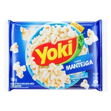 Imagem de Pipoca para microondas sabor Manteiga YOKI 100g