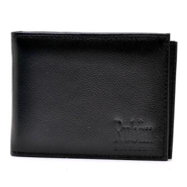 Imagem de Carteira Masculina Couro com Porta Cartões Documentos Casual - Rubim C