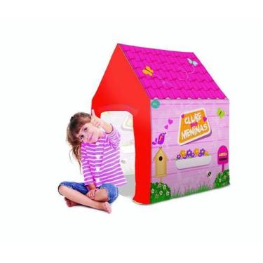 Imagem de Casinha Tenda Clube das Meninas + Cabaninha Infantil Caverna Dinossaur