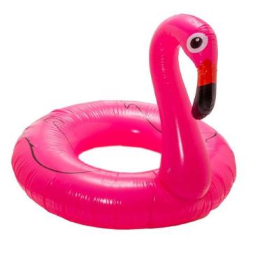 Imagem de Boia de Flamingo Rosa Para Praias / Digital Influencer - Elite