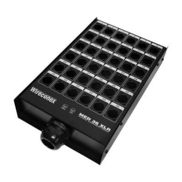 Imagem de Caixa meduza wireconex med2 36 1sn 36 vias xlr sem conector