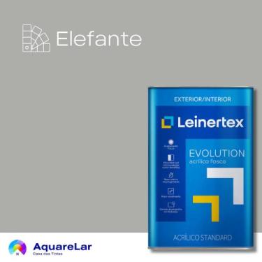 Imagem de Evolution Acrílico Leinertex Fosco 18L, ELEFANTE