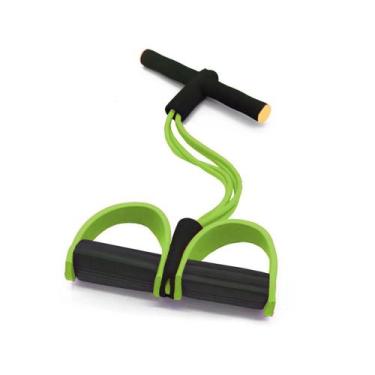 Imagem de Extensor Elástico Pedal Gold Sports Pro, Verde, Único, Unissex