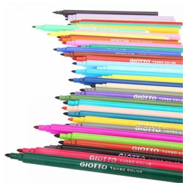 Imagem de Canetinha Marcadores Giotto Turbo Color 36 Cores