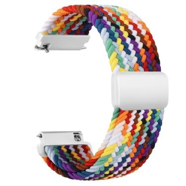 Imagem de Vancle Pulseira de substituição para Garmin Vivoactive 4 Watch/Garmin Forerunner 255/265/Forerunner 935/945, pulseiras esportivas de nylon para smartwatch Garmin Forerunner feminino e masculino