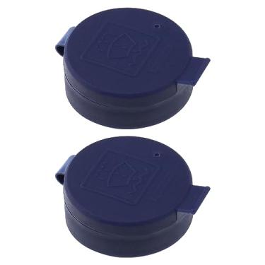 Imagem de ECSiNG 2 peças de substituição de tampa de garrafa de lavadora de para-brisas 71740943 643244 compatível com Fiat 500 compatível com Citroen Nemo tampa de garrafa de lavagem