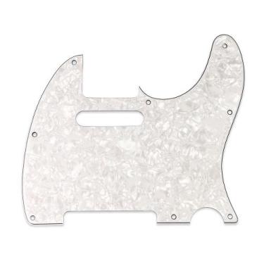 Imagem de Escudo Guitarra Tele 62  Branco Perolado 3P Spirit 310-WHP F035 - SPIR