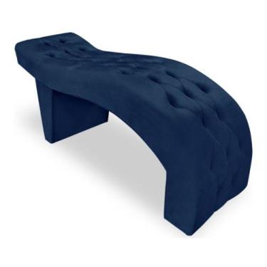 Imagem de Maca Estofada Capitonê Clínica Salão Estética Suede Eduarda - Tatite D