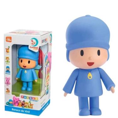 Imagem de Boneco Vinil Desenho Infantil Serie Turma do Pocoyo Cardoso - cardoso 