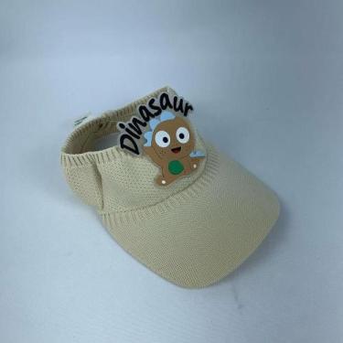 Imagem de Boné Infantil Viseira Com Proteção Solar Dinosssauro Estilo e Seguranç