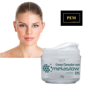 Imagem de Creme Clareador de Manchas Com Melaslow e Filtro Solar 30g - Lucy's