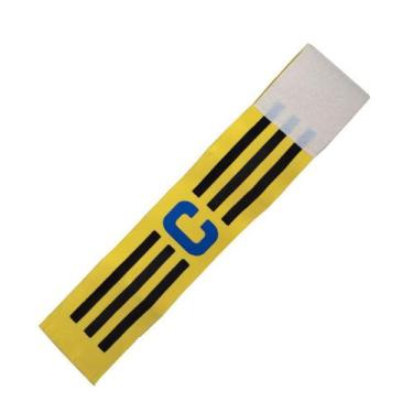 Imagem de Faixa de Capitão Braçadeira Elástica Ajustável de Futebol - ESTILO BOL