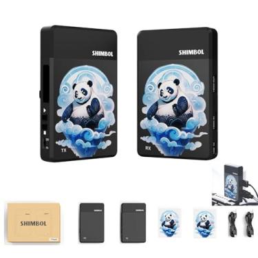 Imagem de Shimbol Transmissor e receptor HDMI sem fio TP Max 1000 pés/350 m, receptor transmissor 5G HDMI 1080P60, baixa latência 0,07s, revestimento de liga de alumínio para transmissão ao vivo (sem bateria)