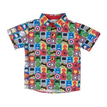 Imagem de Camisa Heróis Gibi Festa Infantil - Ateliê Iza Rocha, 06