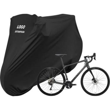 Imagem de Capa Protetora Para Bike Com Logo Merida Silex 4000 Gravel - Mz, Preto