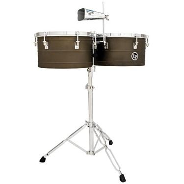 Imagem de Latin Percussion Timbales de casco profundo LP Matador 35,56 cm e 38,12 cm – Acabamento antigo