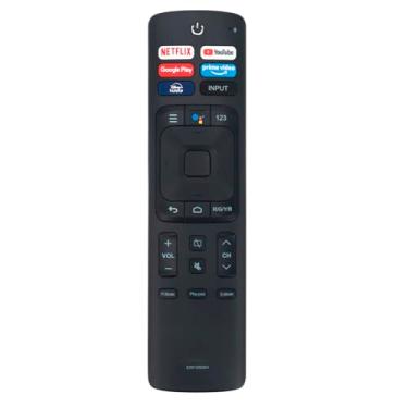 Imagem de Controle remoto ERF3R69H substituído por voz adequado para Smart TV Hisense 65Q8040E 55Q8050E LC-43N6100 LC-43N7000 LC-50N5000 LC-50N6000 LN-75N8000 50H7GB com microfone