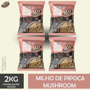 Imagem de Milho De Pipoca Gourmet 2K Grãos Selecionados Qualidade Mais Volume - 