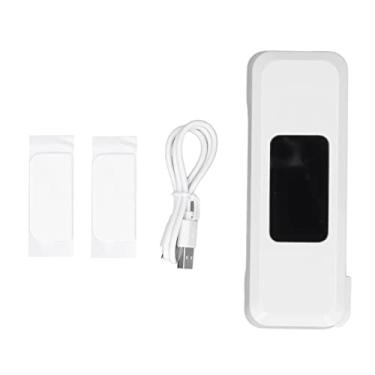 Imagem de Sensor de Descarga de Vaso Sanitário, de Descarga Infravermelho Sem Toque, Resposta Rápida Em 0,25 S, Recarregável por USB Com Bateria Embutida - Solução de Higiene Sem