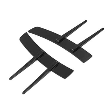 Imagem de Difusor do Pára-choque Dianteiro Com Alta Dureza, Canard de Spoiler Lateral Preto Brilhante Elegante para Carro, Fácil de Instalar, Montagem Universal, Melhora o Fluxo de Ar No