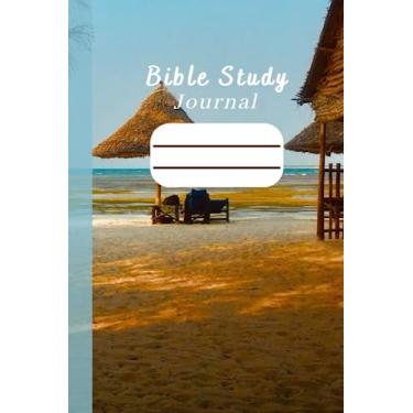 Imagem de Beach Front Christian Journal Unisex: Self-help Notebook Bible Study