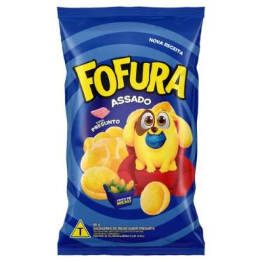 Imagem de Salgadinho de Milho Fofura 60g  - Sabores, 10x Presunto