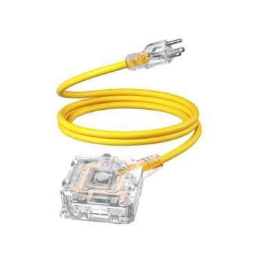 Imagem de Cabo de extensão DEWENWILS 6FT Outdoor Heavy Duty 15A/125V/1875W