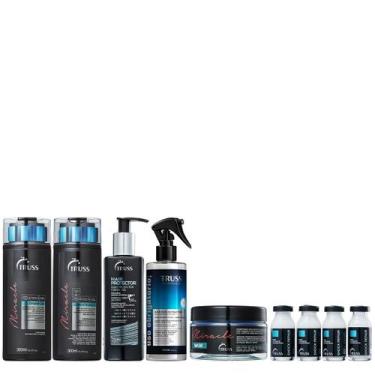 Imagem de Truss Miracle Kit Shampoo Condicionador Máscara Shock Repair Hair Prot