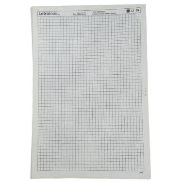 Imagem de Letraset Letratone 25 X 38cm Retícula Adesiva  79