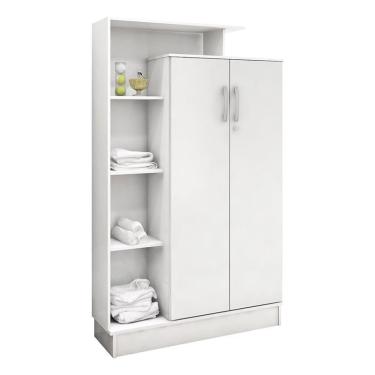 Imagem de Armário Multiuso Elite 2 Portas com Chave - Demóbile Branco