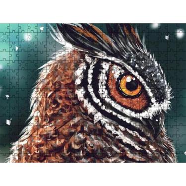 Imagem de Quebra-Cabeça Inclusivo 300 Peças Corujas Que Encantam E - Coleção Tea