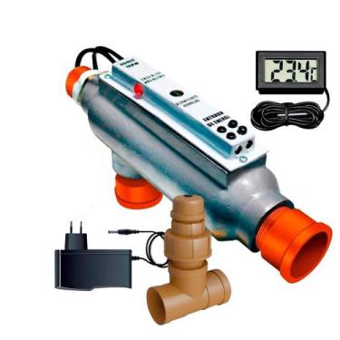 Imagem de Aquecedor compacto 10m³ com termometro + ionizador s/comando - Ions