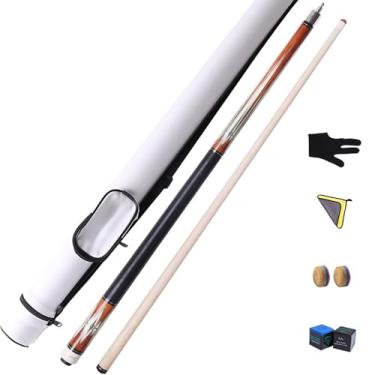 Imagem de Taco De Sinuca Profissional CQBXRD 1/2 Estrutura Madeira Bordo Canadense 147cm 58in Cabeça 12,5mm