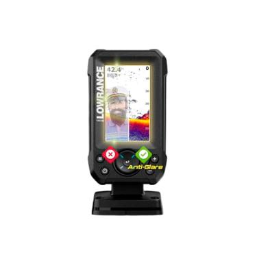Imagem de IPG Película protetora antirreflexo feita para Lowrance Eagle 4 polegadas FishFinder com acabamento fosco, perfeita para uso ao ar livre para Eagle4