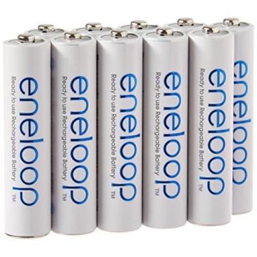 Imagem de Eneloop TS-9RO6-4EQX AAA 4ª geração 800mAh Min. 750mAh NiMH Bateria recarregável pré-carregada com suporte pacote de 10
