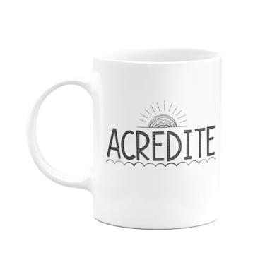 Imagem de JPS INFO, Caneca Motiva??o - Acredite - 325ml - branca