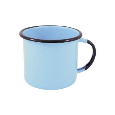 Imagem de Caneca Grande Esmaltada Azul Claro 370 Ml Ewel