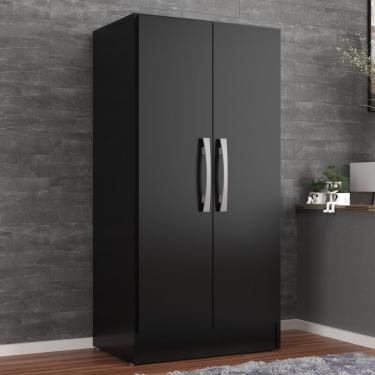Imagem de Armário Multiuso 2 Portas Vaticano Preto