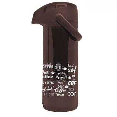 Imagem de Garrafa Termica Aladdin 1 Litro Massima Marron Best Coffe