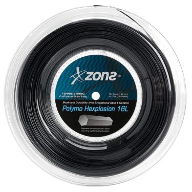 Imagem de Corda Zons Hexplosion 16L 1.28mm Preta - Rolo com 200 Metros