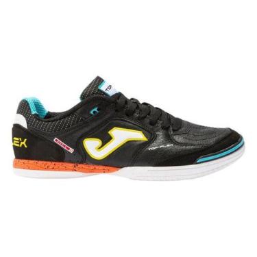 Imagem de Chuteira Joma Top Flex 2301 IN Futsal Original 1magnus, Preto, Vermelh