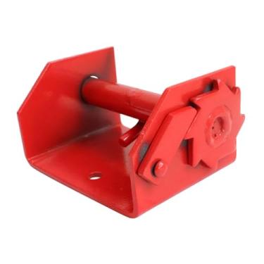 Imagem de Vaveren Dispositivo de fixação para tensor de rede de vôlei, ferramenta de aperto para tensor de poste de badminton, para entrada de veículos, academia, L