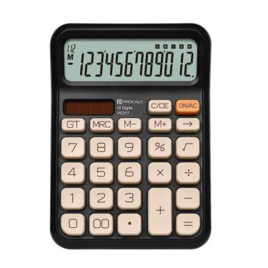 Imagem de Calculadora De Mesa 12 Dig. Procalc Pc317 Tecla Softkey