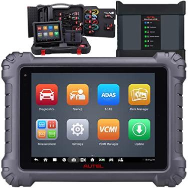 Imagem de Autel MaxiSys MS919 versão 2025 com sistema completo de diagnóstico 5 em 1 VCMI controle bidirecional codificação ECU topologia mapeamento 40+ serviços avançados MS909 MS Elite MS906 MS908 mk908 Lite