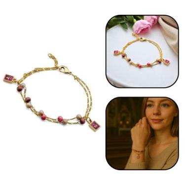 Imagem de Pulseira Dezena Sagrado Coração de Jesus 4 mm - FORNECEDOR 1