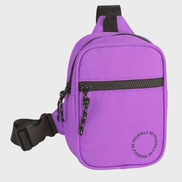 Imagem de Shoulder Bag Clio Semax Glow It - Semax Clio, Violeta escuro