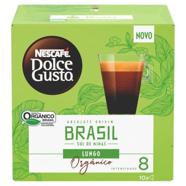 Imagem de Café em Cápsula Nescafé Dolce Gusto Origem Orgânico 10 Cápsulas 80g