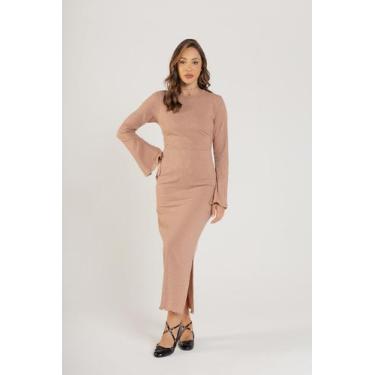 Imagem de Blusa Feminina em Ribana Just Basic, Marrom, GG