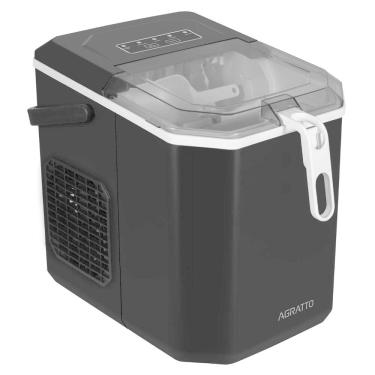 Imagem de Máquina de Gelo Portátil Agratto 12 kg Preta 127v