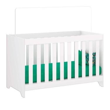 Imagem de Berço Mini Cama 3 em 1 Multifuncional 133x64 cm BBI51 Branco Dtall